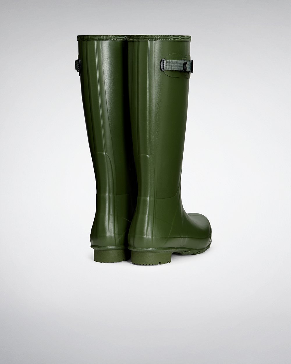 Hunter Hombre Norris Field - Botas de Lluvia Verde - 152-KAJOIQ